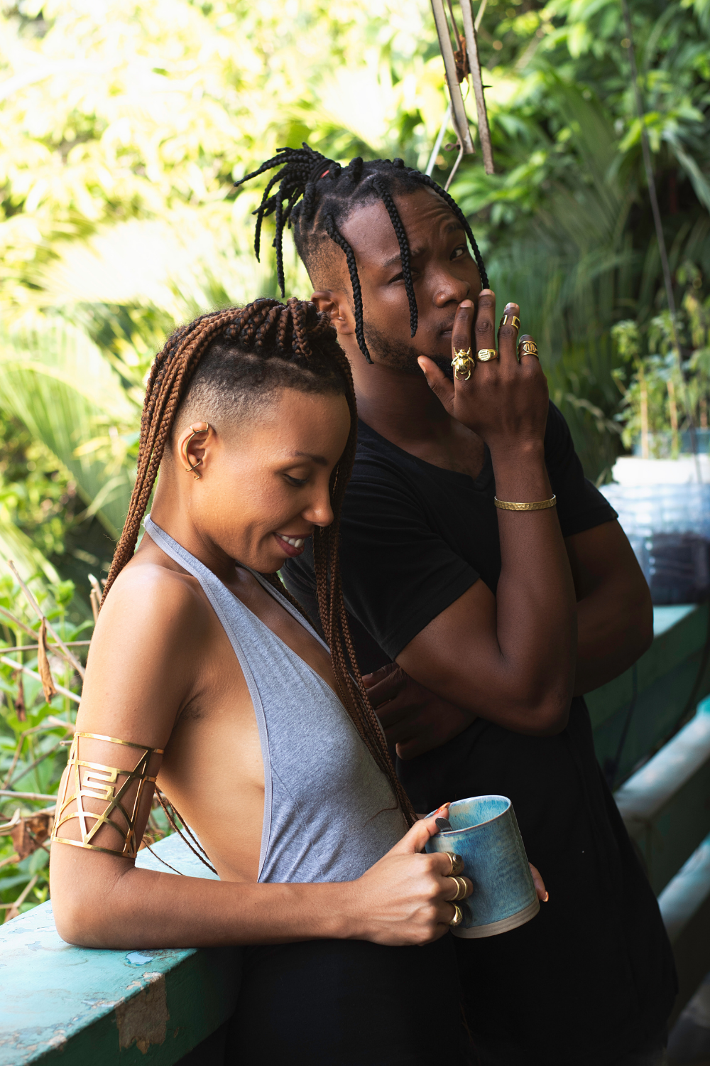 Upper arm bracelet cuff