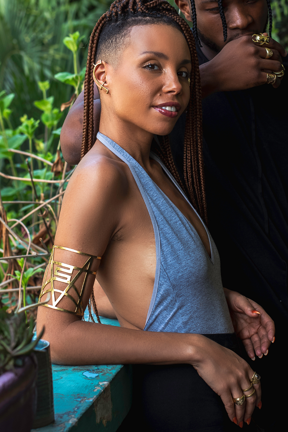 Upper arm bracelet cuff