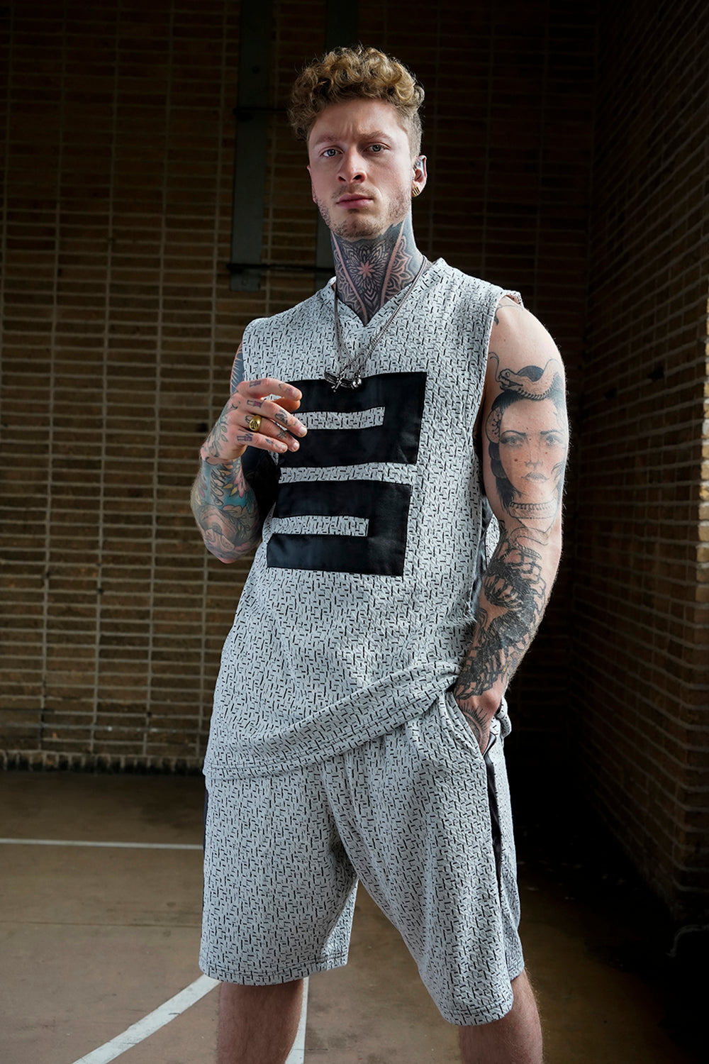 Jersey Top + Bottom Morse Code